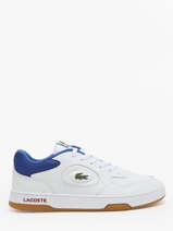 Sneakers Lineset Uit Leder Lacoste Wit men 7SMA0060